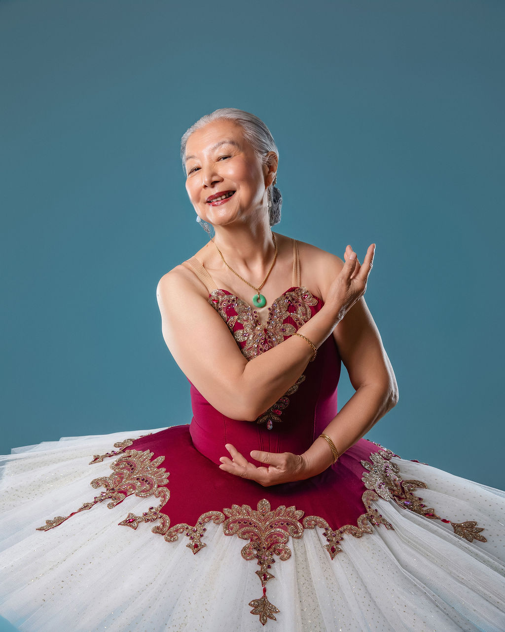 Dancer in authentic personal moment