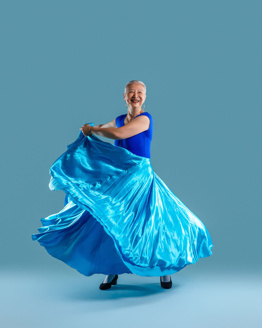 Community group of dancers