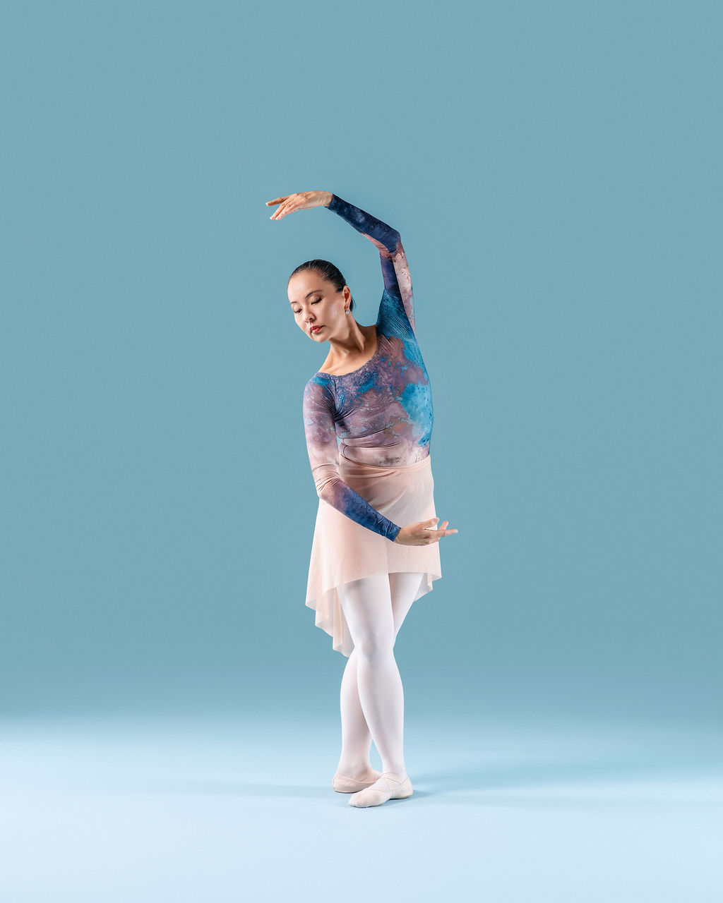 Dancer in a contemporary costume, graceful pose